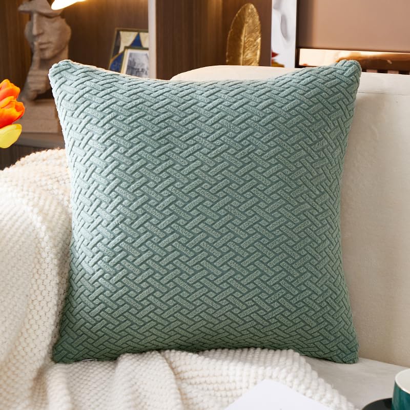 Housse de coussin de canapé magique Yoovat vert extensible et résistante