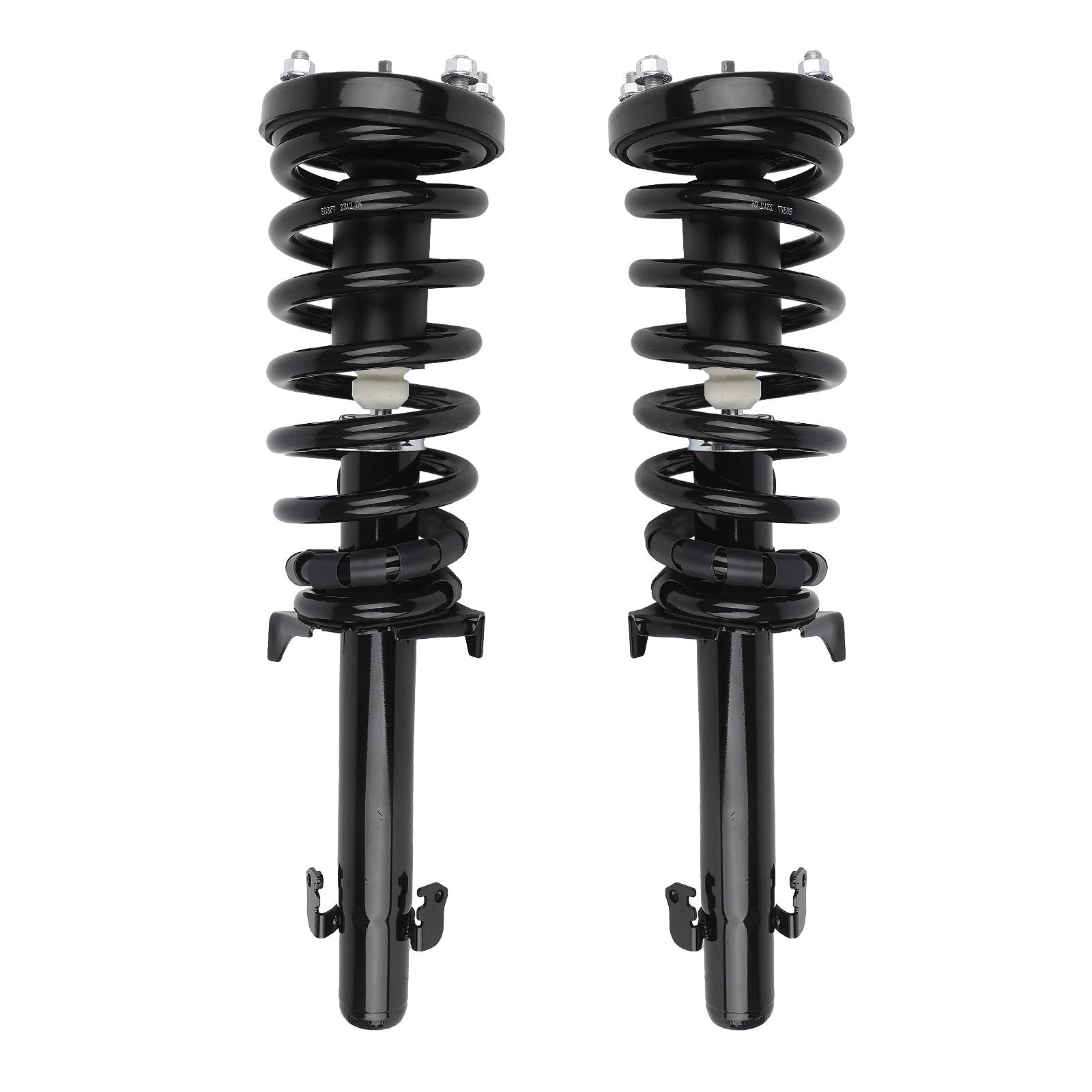 Autoround Front Complete Shock Absorber Strut Assembly fit for Honda Accord 2008 2009 2010 2011 2012 FWD Left & Right Shock with Coil Spring, 172562L 172562R