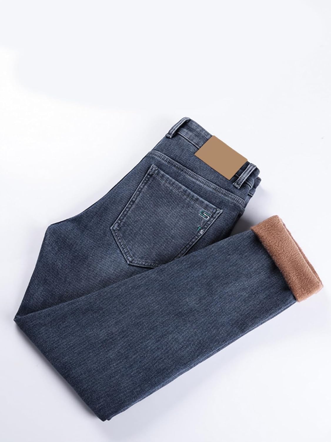 lsjdln] ストレッチ ウォームジーンズ 暖パン デニム メンズ 裏起毛 暖かいジーパン スリムパンツ ストレート 裏起毛デニ [GENERAL  IDEA] MAN 裏起毛ストレッチストレートデニムパンツ (韓国ファッション/韓国通販/パンツ/デニムパンツ/デニム/裏起毛パンツ/ ストレート  ... [lsjdln] ジーパン メンズ デニム ジーンズ ストレッチ スキニーパンツ メンズ Gパン スキニー ジーンズ ストレッチパン