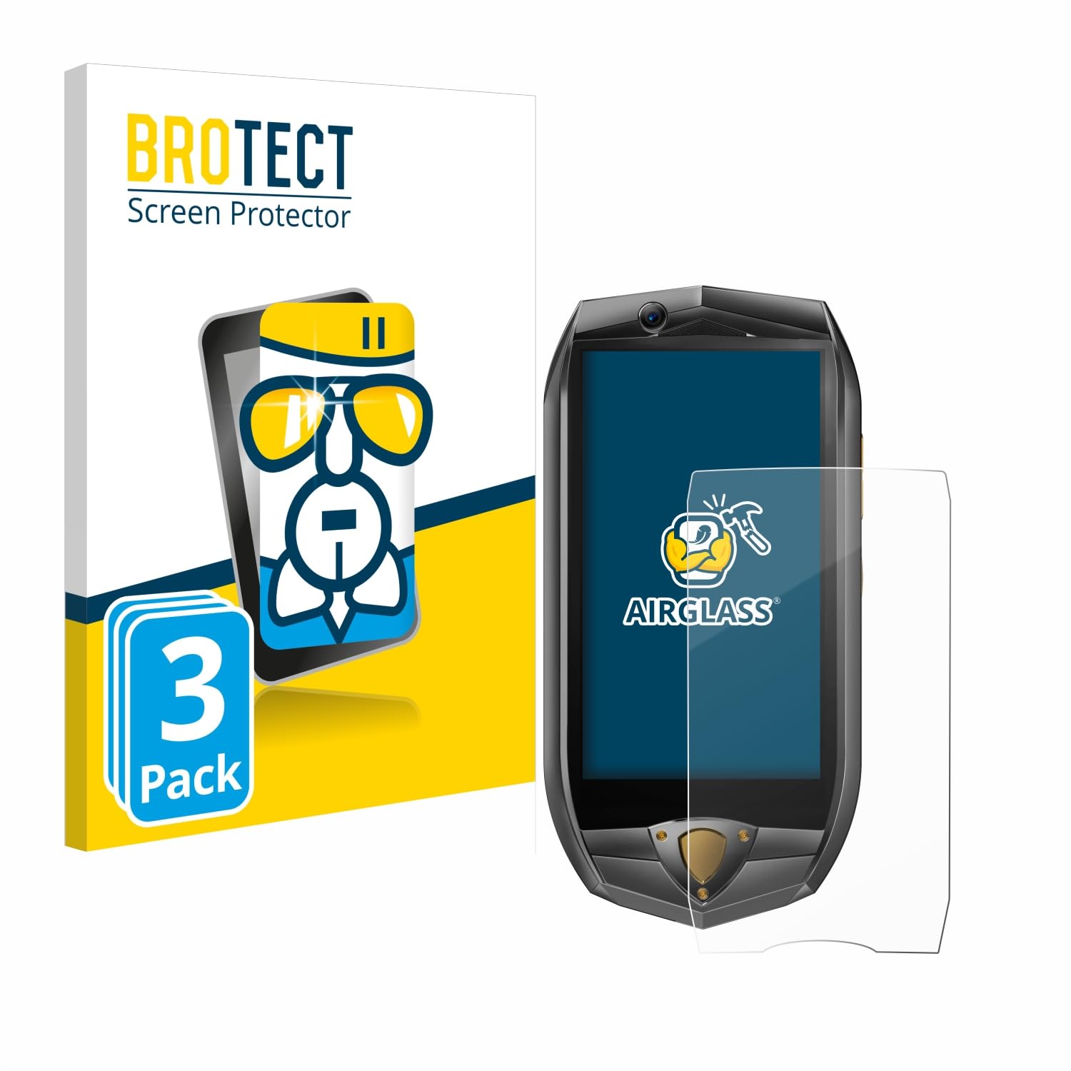 brotect Pellicola Protettiva Vetro per Oukitel C36 (2023) Protezione