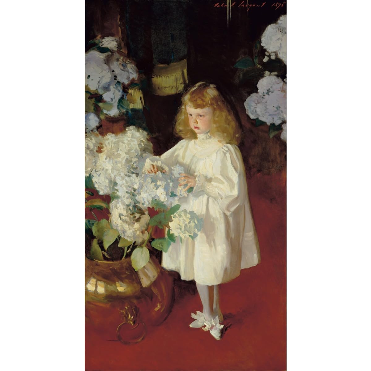 ARTICULOZY John Singer Sargent Helen Sears - Tela arrotolata da parete, 101,6 x 127,2 cm