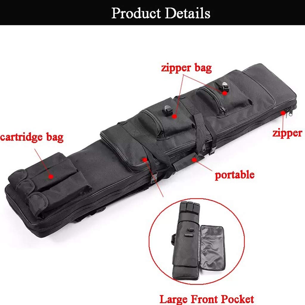 Custodie per fucili 32/38/46 Pollici Tattico Doppio Fucile Lungo Pistola Borsa per Pistola Custodia per il Trasporto di Armi da Fuoco Doppia Custodia per Fucile Custodie per Carabina Tattica per Ester