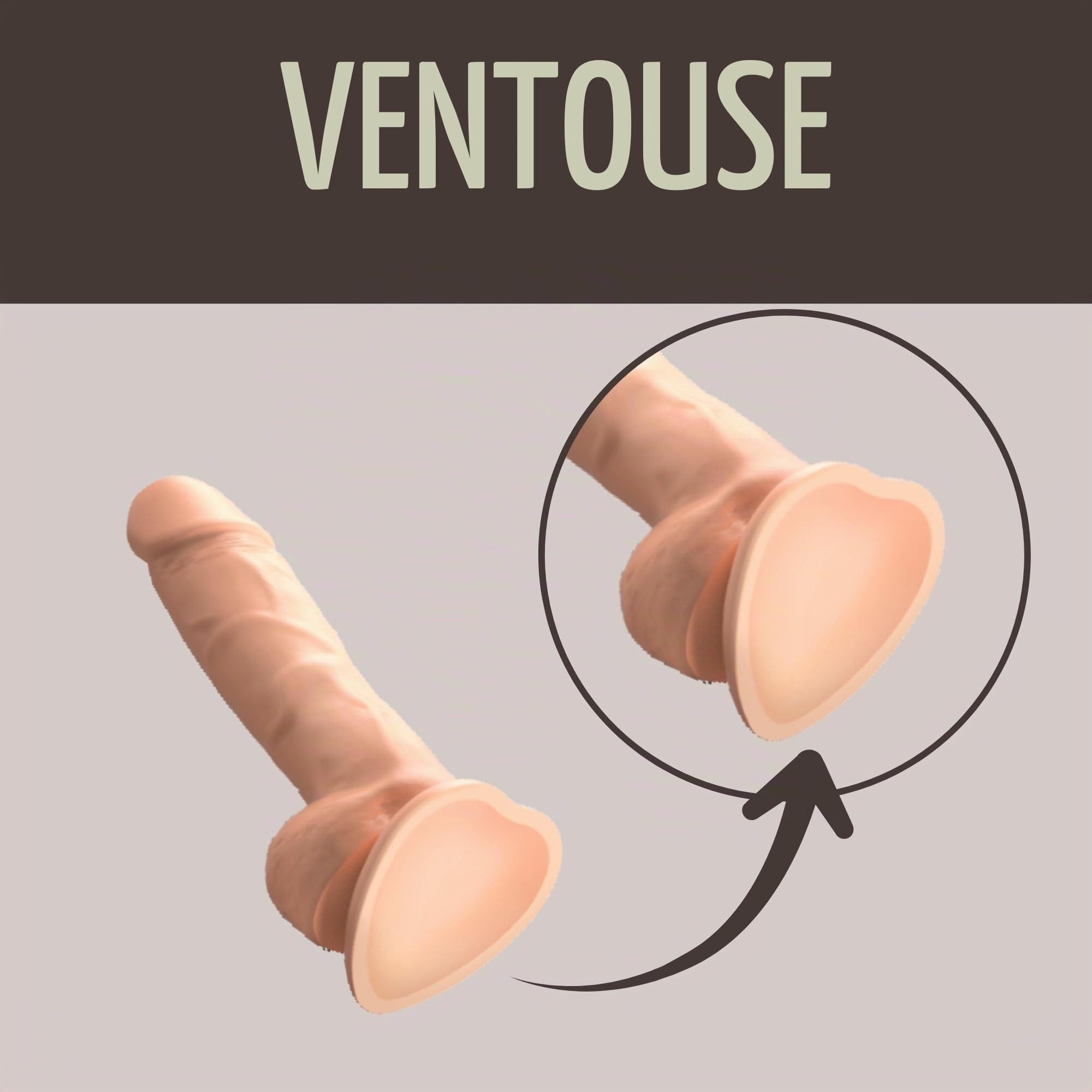 Strap-On-Me Sliding Skin Dildo | Silicone Double Densité | Vanille