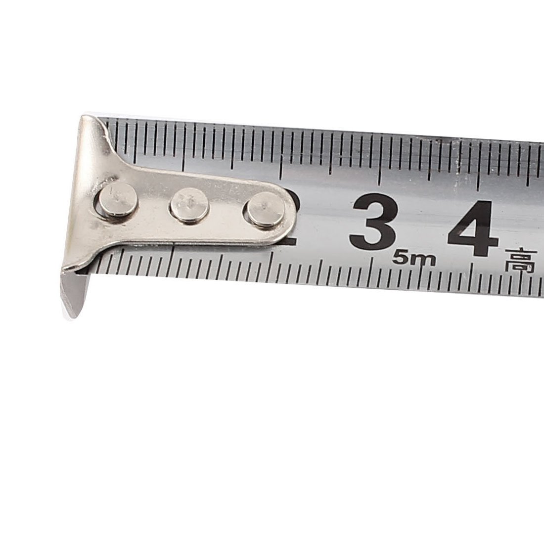 Aexit 5M Yellow Tools & Home Improvement Casing Retractable Lock Button Belt Clip Ruler Metric Tape Measuring Tool 2pcs Tape Measures w String