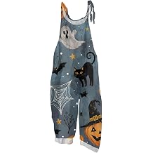 Christmas Halloween Jumpsuit for Women Overalls Pajamas Outfits Dresses