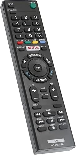 Miniatura 2 de Allimity RMT-TX200U RMTTX200U - Control remoto de repuesto compatible con Sony Bravia TV XBR-49X700D XBR-55X700D XBR-65X750D XBR49X700D XBR55X700D
