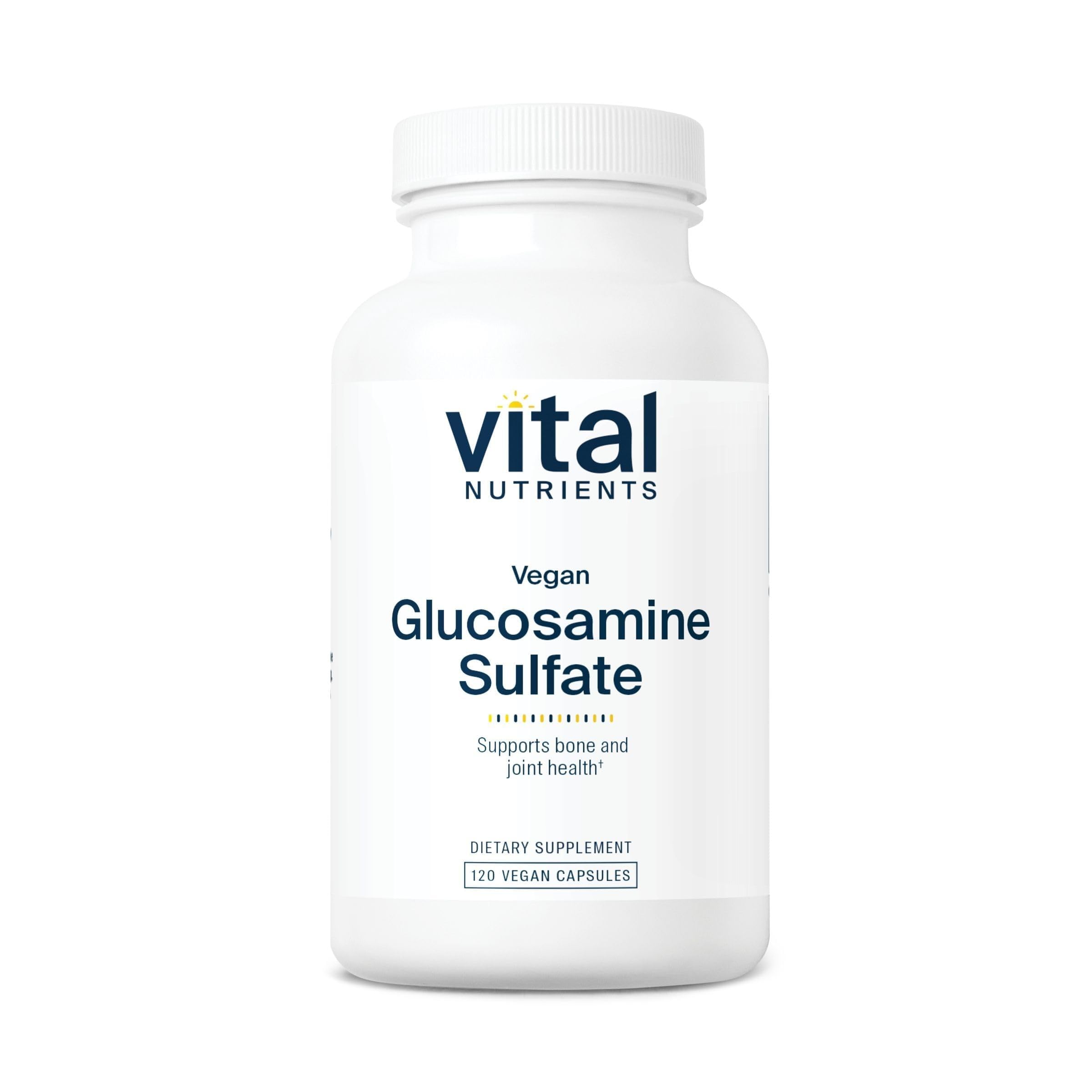 Vital Nutrients Vegan Glucosamine Sulfate 750mg, 60 Capsules