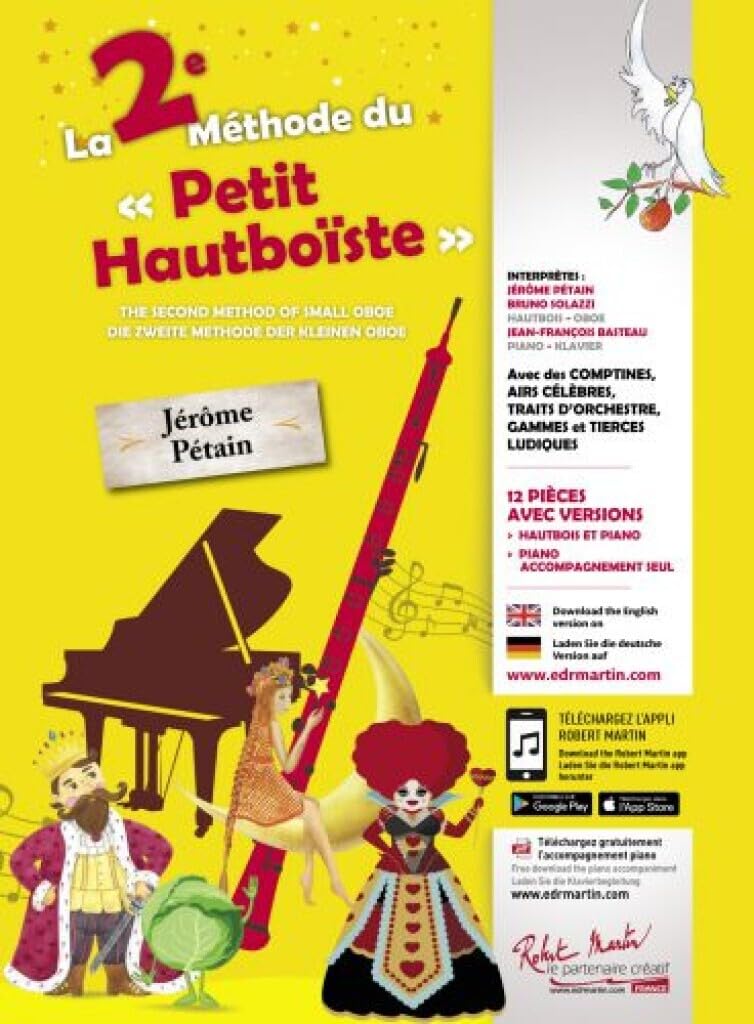 La 2eme methode du petit hautboiste --- hautbois et piano