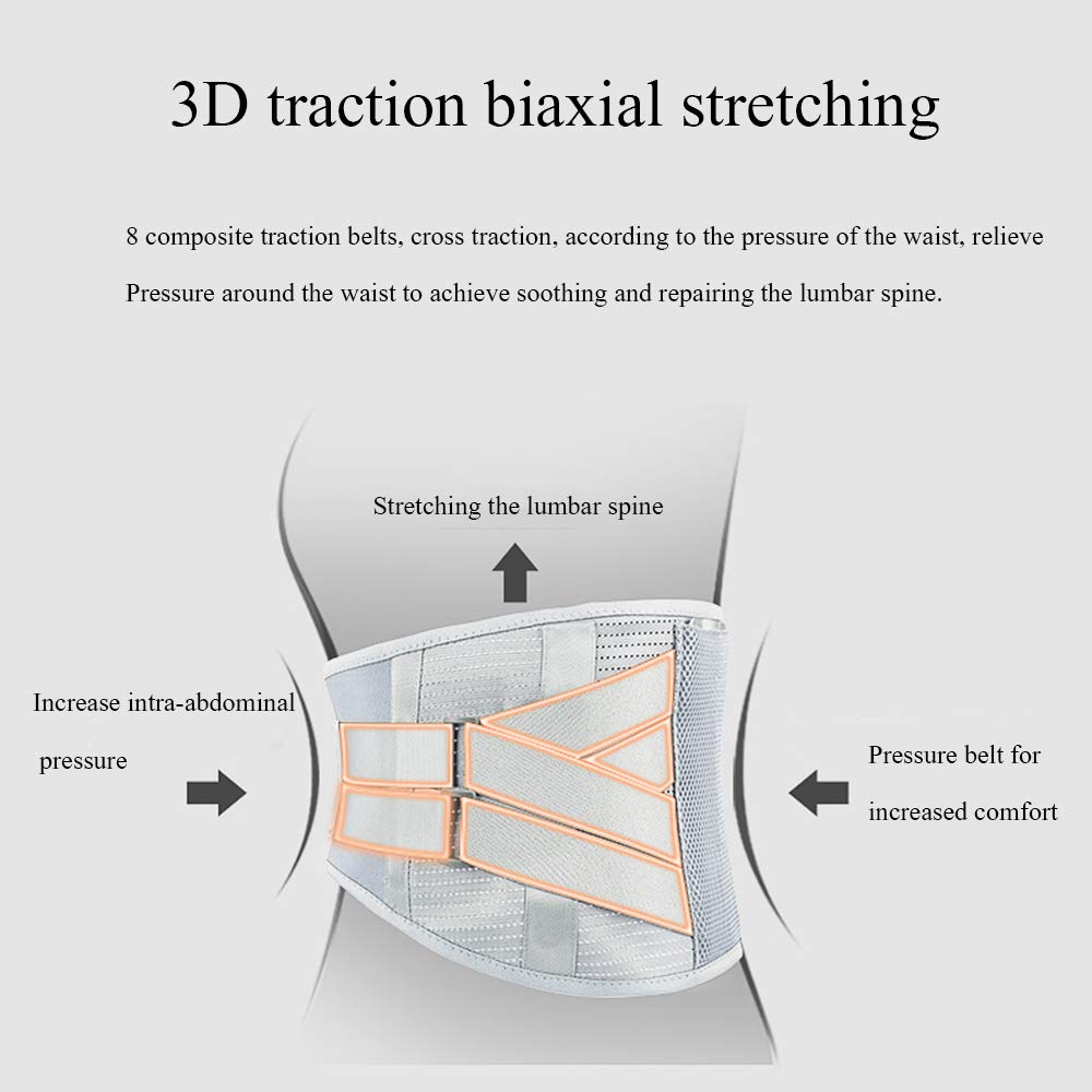 Corset Back Belt, Lumbar band Men Belly 