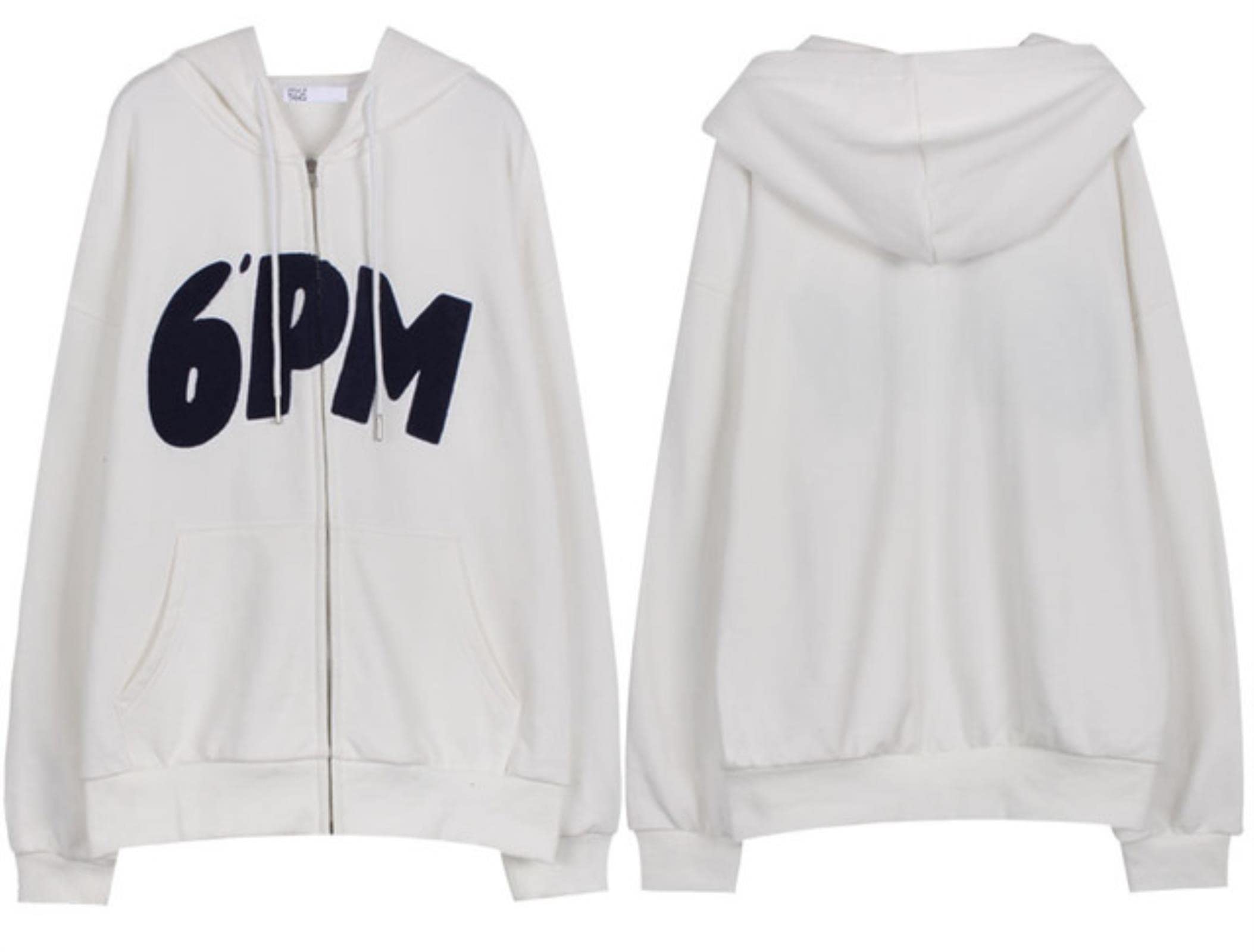 CABULE Oversized Zip Hoodie Streetwear Women's Hip Hop Women's Sweatshirts- Auburn,L : Amazon.co.uk: Fashion