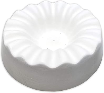 6" Ruffled Slump Mold