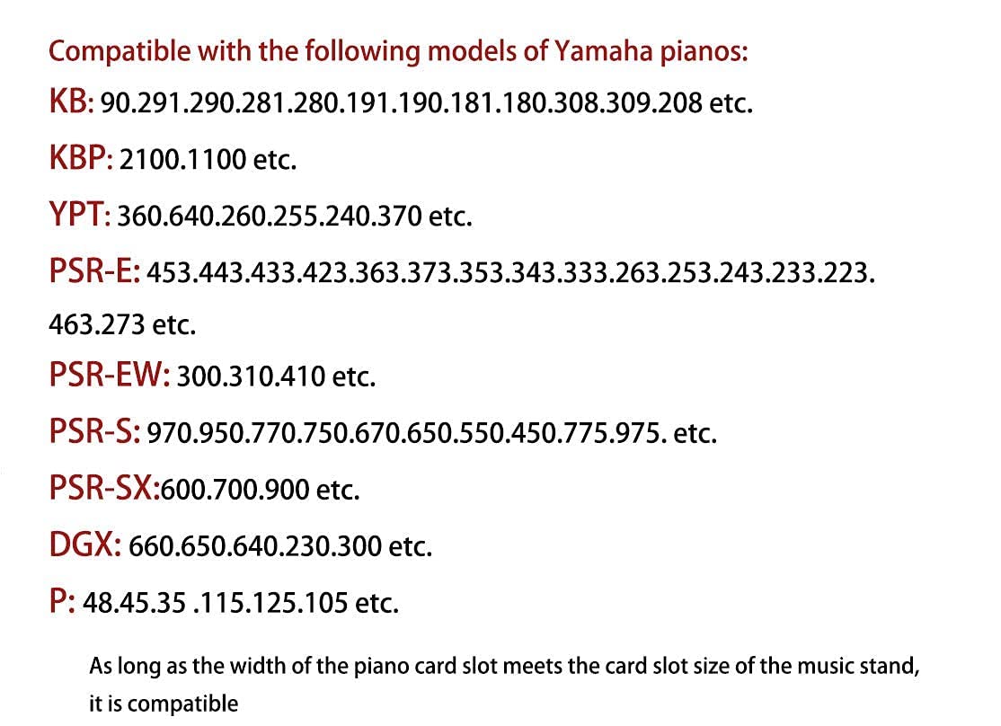 Support Clavier Yamaha L121B - Dorélami