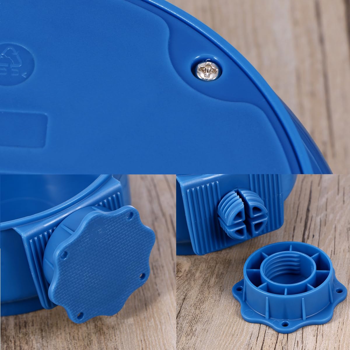 iplusmile 2St Futternapf für Hunde, beheizte hundenäpfe Wassernapf Wasserschale Hundehütte verdicken hundefutternapf Wasserflasche Katzennapf Haustiernapf