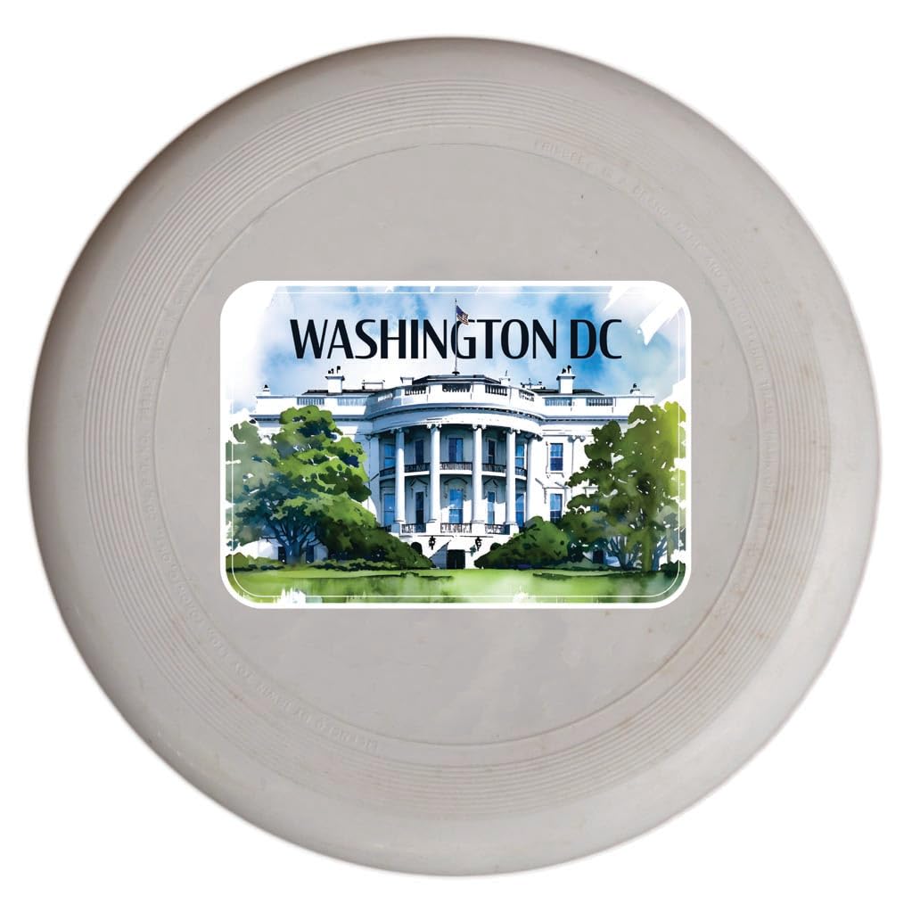 Washington DC Design F Souvenir Flying Disc 4-Pack