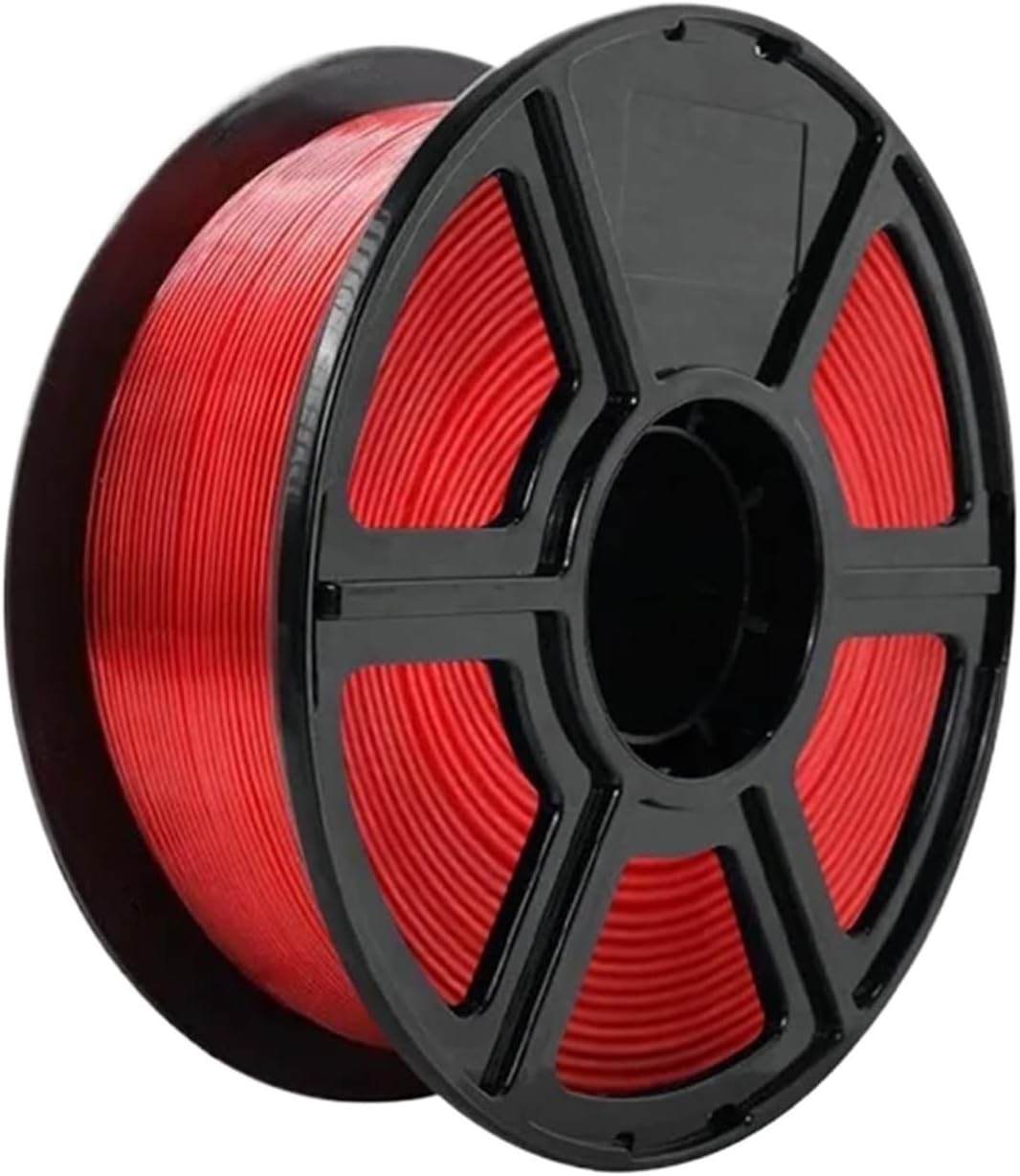 Transparent PETG Filament 1kg 1.75mm FDM 3D Printer Strong Toughness(Trans-Green 1kg)