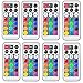 KITOSUN Exclusive Remote Controllers Submersible LED Lights 21Keys Pack of 8