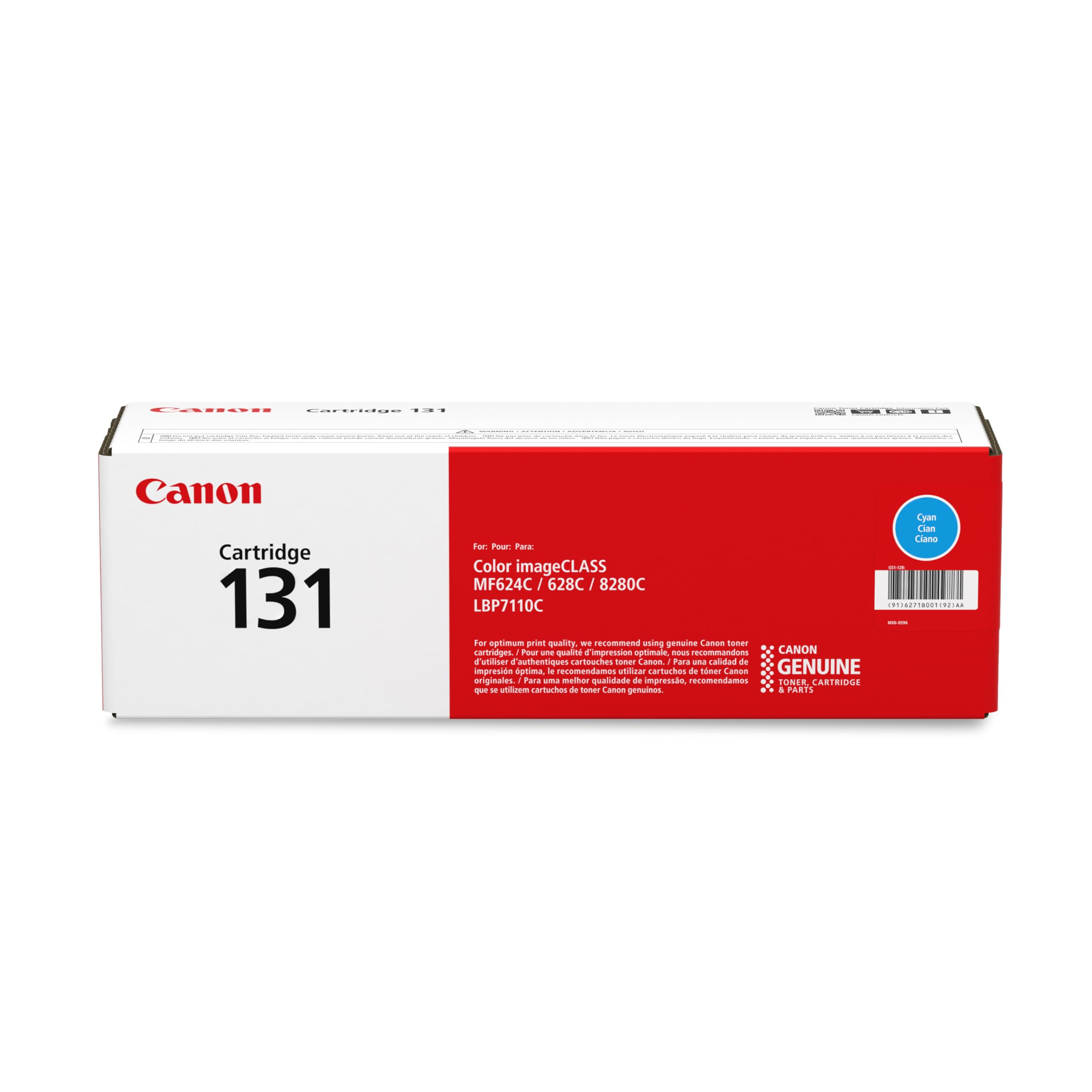 Amazon.com: Canon Genuine 131 Cyan Toner Cartridge