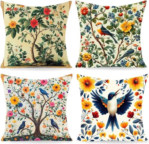 �� �N�b�V�����J�o�[ 50 × 50 cm���F �N�b�V�����J�o�[ 4���Z�b�g �h�� Cushion Cover ���ʃv�����g �V���v���ȃf�U�C�� �B���t�@�X�i�[�t���C���\�t�@�w���� �������J�o�[ �Q���p �\�t�@�p ���O�p�e�B�I ���� �ƒ� �� �������� P
