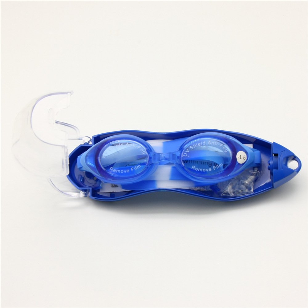 Gafas de natación ópticas para hipermetropía RX de + 1,0 a + 8,0, miopía de -1,0 a -8,0, para niños, protección frente a rayos ultravioleta