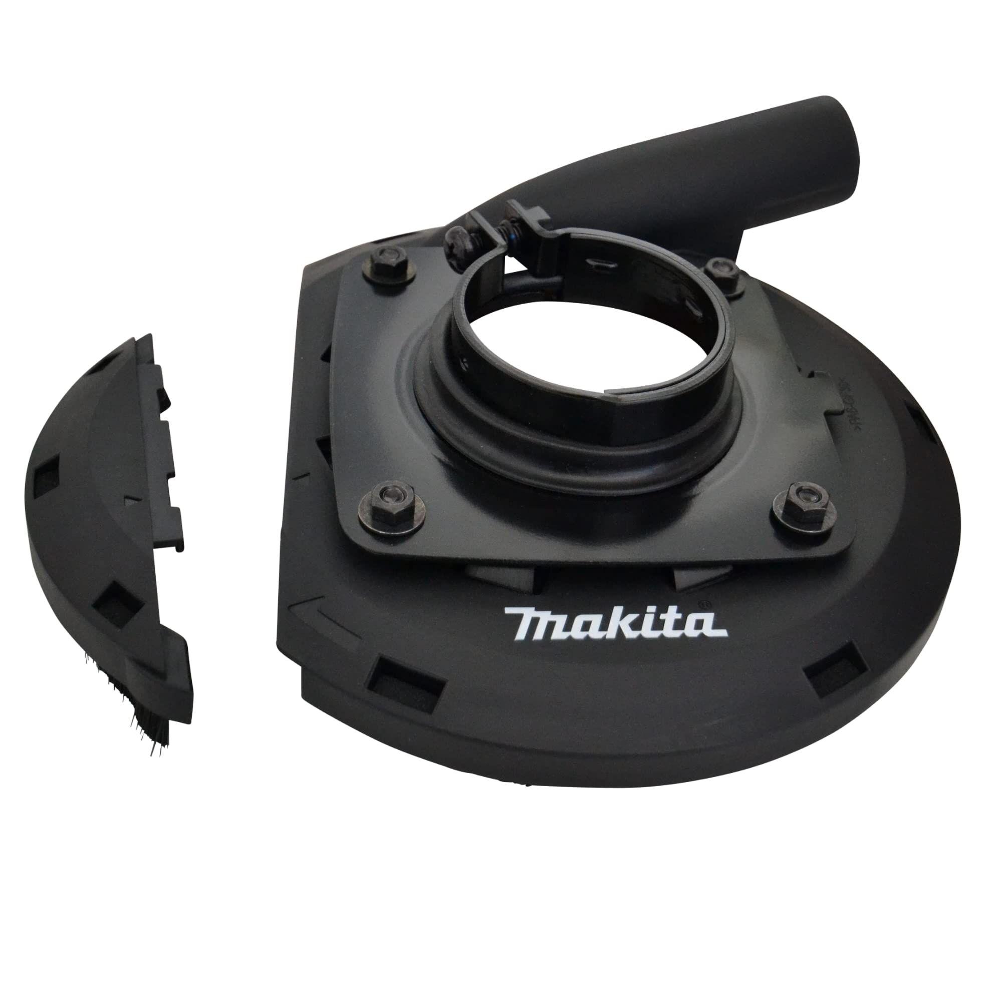 Makita Absaughaube Ø180mm mit Schleifteller zum Schleifen von Beton Estrich