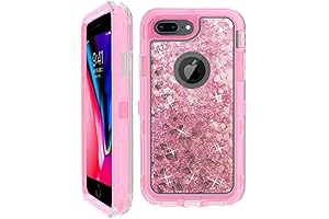 Ultra-Protective iPhone 7 Plus Case with Stunning Glitter Liquid Display