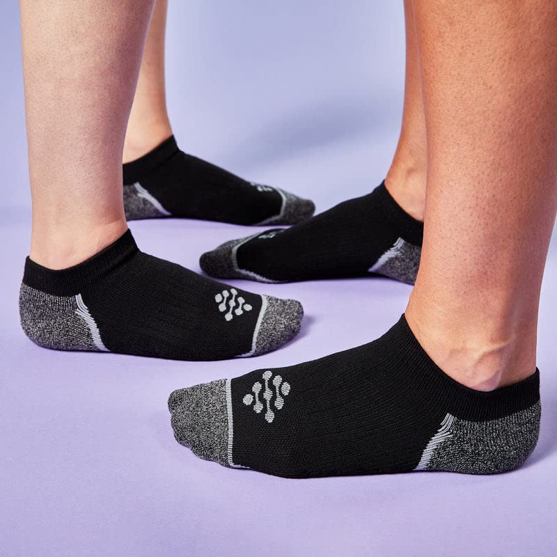 Men's Ankle Socks - Sport Socks with Compression + Infrared - 3 Pairs3