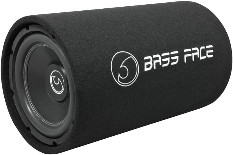 Bass Face BASS10.1 10 inch 1100W Bass Tube Compact Car Subwoofer Enclosure