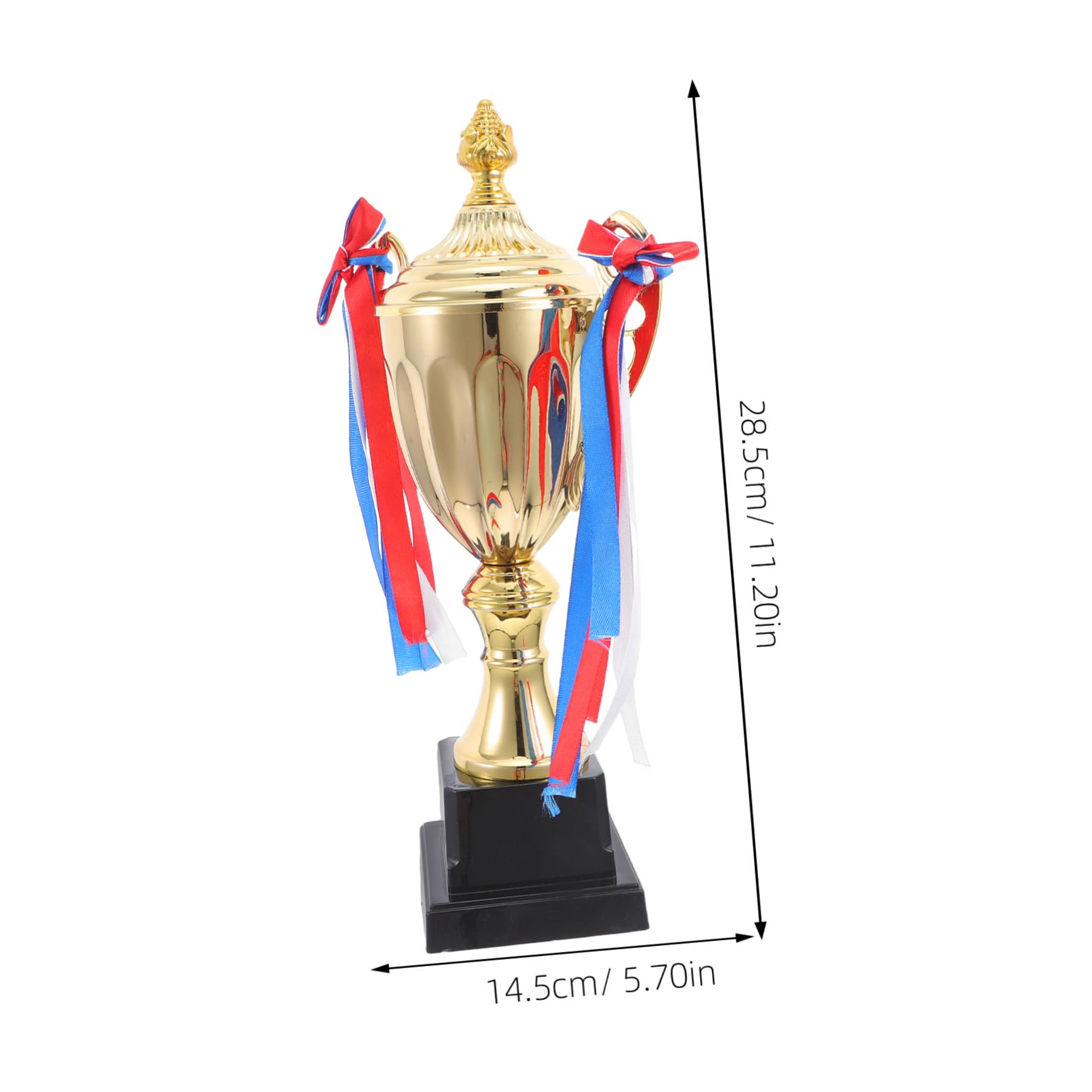 TOYANDONA Coppa Premio in Metallo Dorato Design Elegante per Premio Competizione Sportiva di Partecipazione per Cerimonie e Eventi