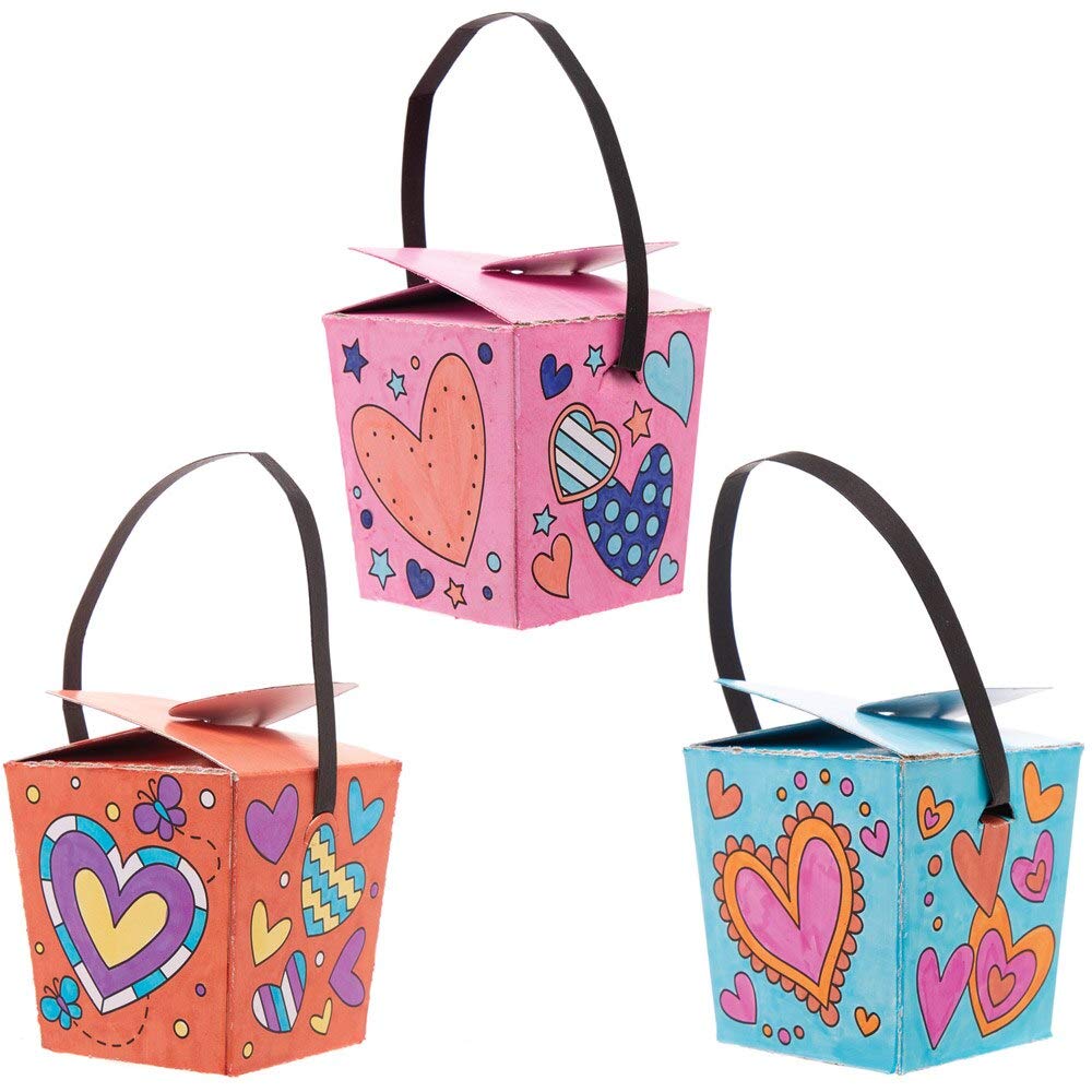 Baker Ross Liebesherz Käfer Pompon Bastelset – 10er Pack Für Kinder Zum Valentinstag