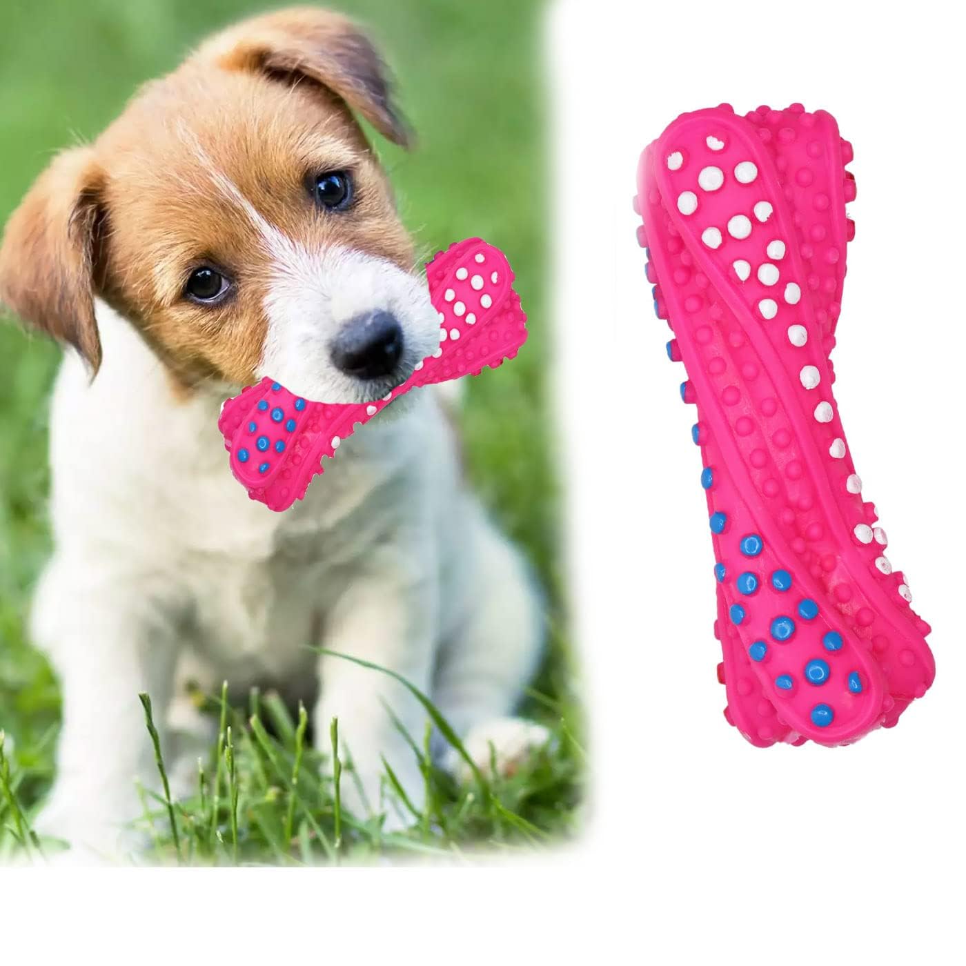 PELO Pet Toy/Dog Sound Toy/Bone Shape Pet Toy with Whistle Sound Making Chewing Toy for Dogs and Puppies and Cats Squeaky Toy Pack of 1 (B0C6XJG7NQ) Amazon Price History, Amazon Price Tracker