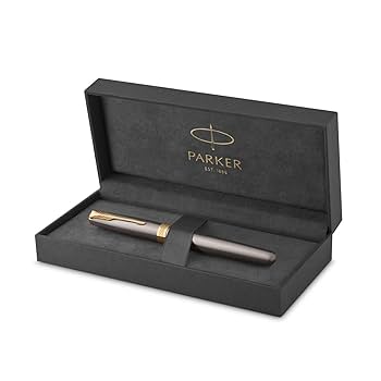 Parker 万年筆 ソネット ダークグレー GT 18k ソネット グレイGT 万年筆 F［18K］ | パーカー日本公式ブランド