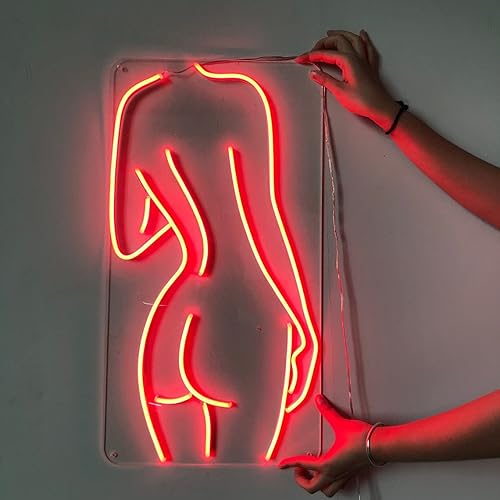 Miniatura 4 de Señal de neón con texto en inglés "Sexy Lady Naked Lad", letrero decorativo para el hogar, dormitorio, decoración de habitación, bar, cerveza,