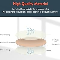 Vista 4 de 3 tamaños Forro de papel desechable para freidora de aire compatible con horno tostador Ninja Foodi Dual Air Freider, freidora de aire