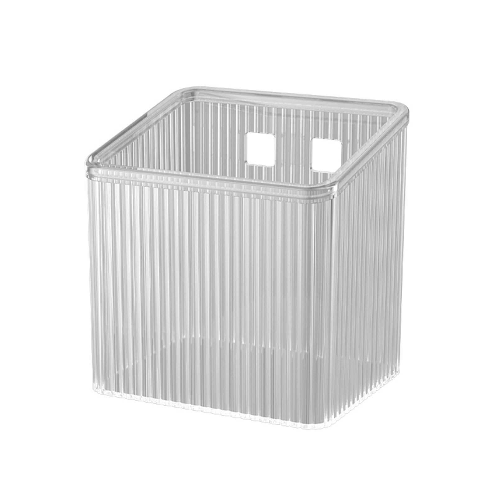 Pulreiush Floating Shelves Wall Bin Organizer Adhesive Wall Mounted Plastic Storage Organizer No Drilling Hanging Storage Containers Makeup Organizer