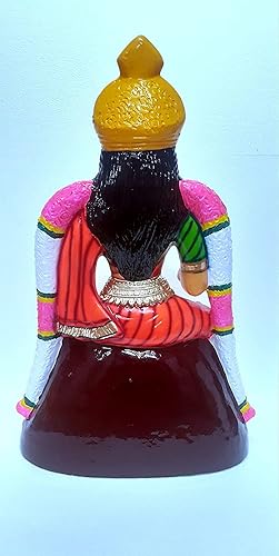 Miniatura 4 de annapoorani Amman, 2 pies, malla de papel