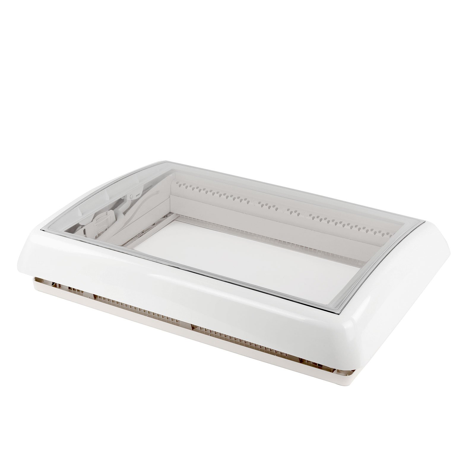 Dometic - Oblò “Mini Heki” per aerazione forzata e sigillante Dekalin, per roulotte o camper, dimensioni: 70 cm x 50 cm, spessore del tetto: da 25 mm a 45 mm