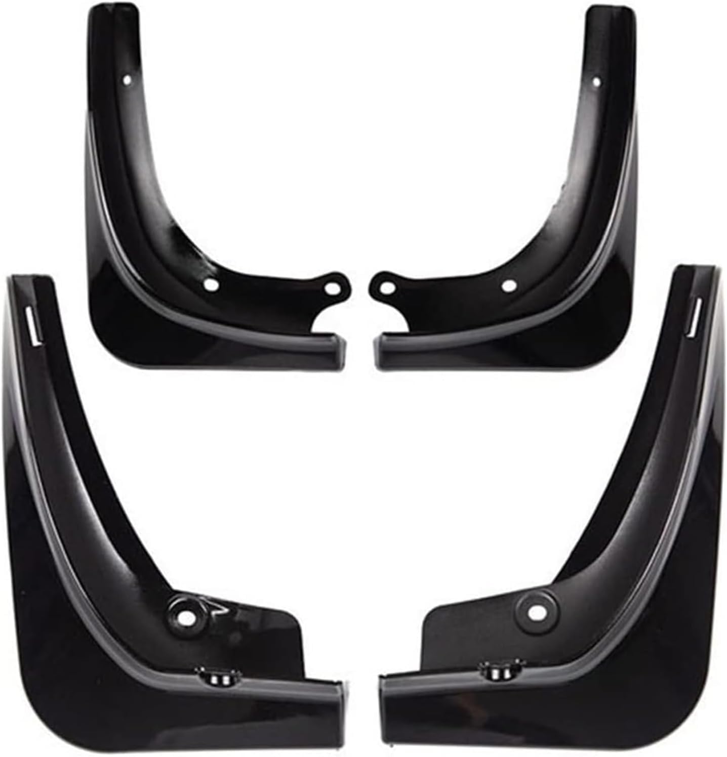 RSCBB 4 Pcs Car Mud Flaps Splash Guards for Tesla Model Y 2017-2022, Easy Installation Mudguards Front Rear Mud Flaps Splashproof Waterproof Car Accessories,A