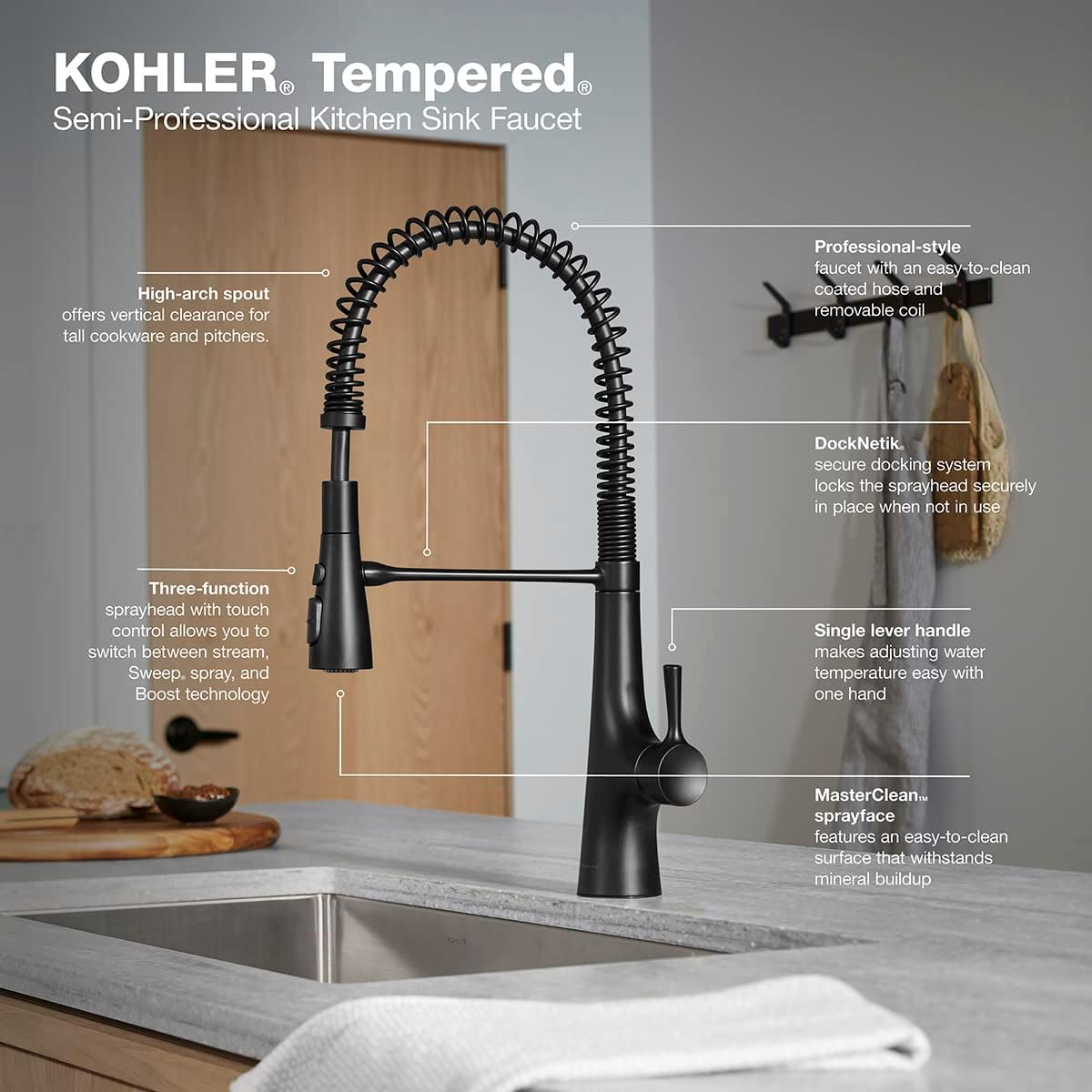 Kohler K-24662-VS - Kitchen Faucet