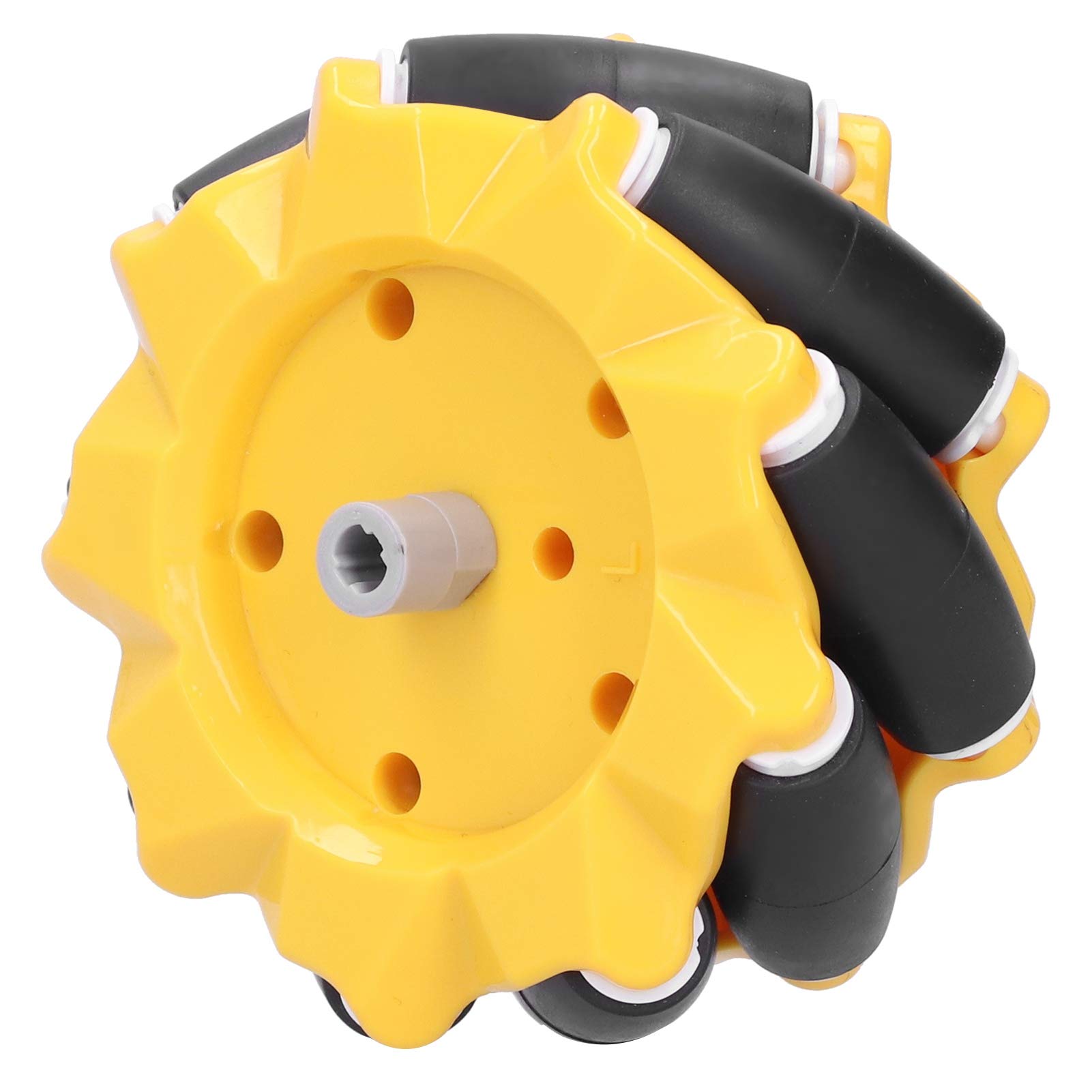 Fafeicy Roues Mecanum 80mm Omnidirctionnelles - Paire Pour Voiture Robot Smart Et Projets Bricolage