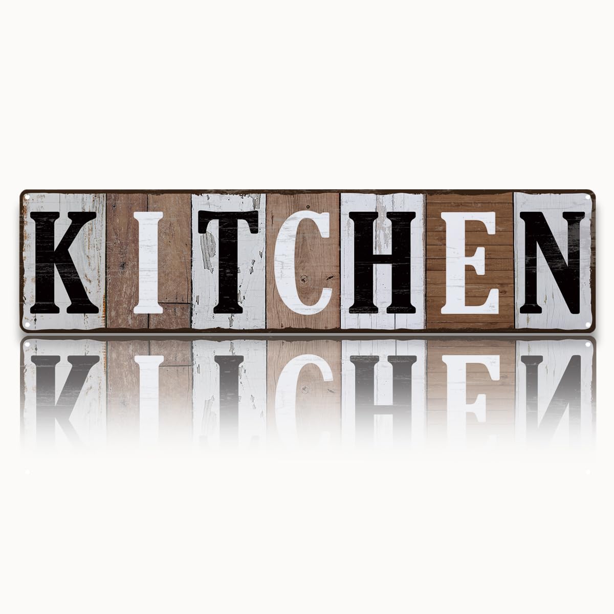 Kitchen Metal Sign, Retro Metal Tin Signs, Rustic Farmhouse Kitchen Wall Decor, Wall Art Decor Iron Poster, Stylish Wall Art Plaques, Gothic Wall