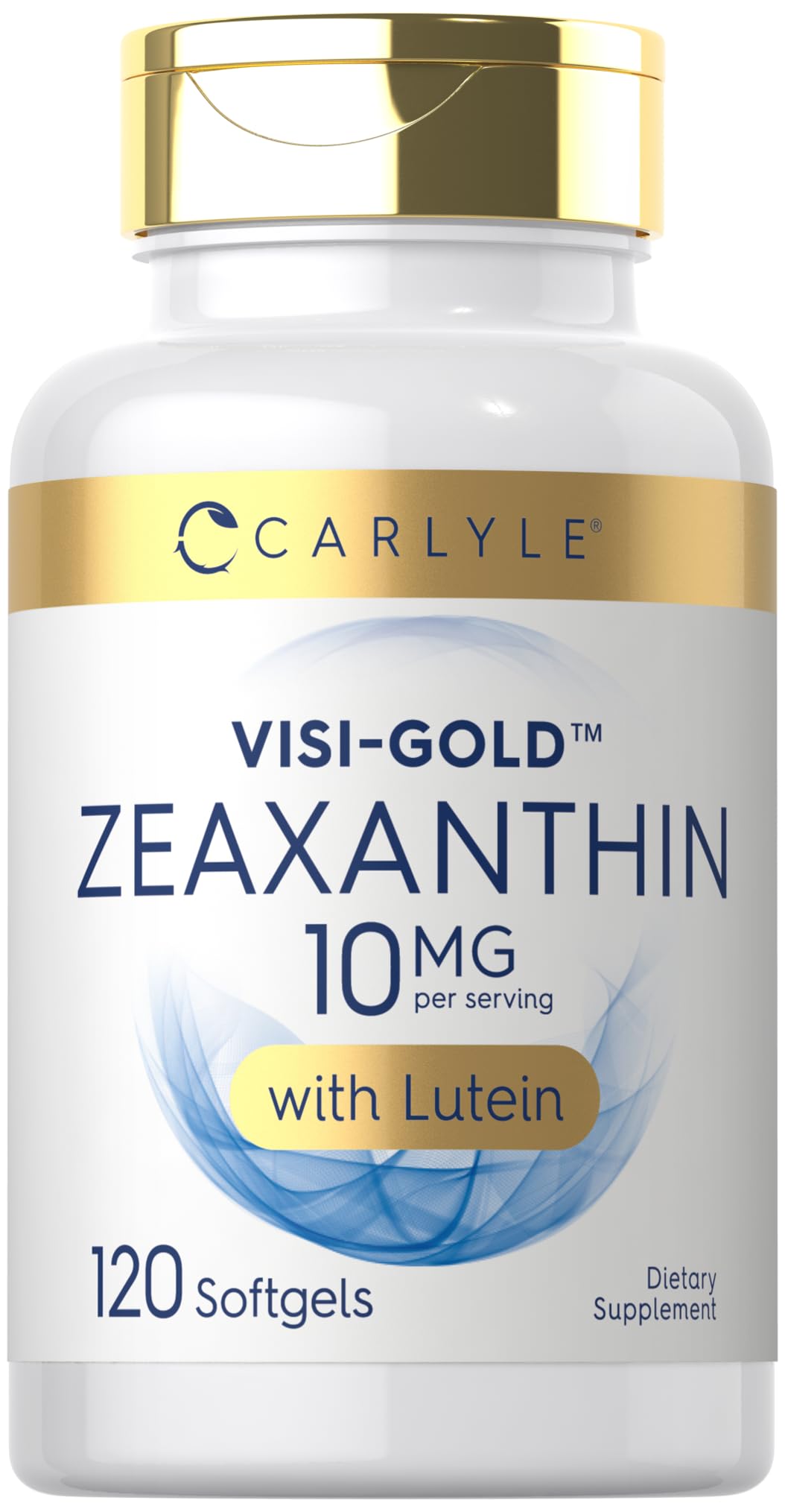 Zeaxanthin 10mg | 120 Softgels | Eye Health Support with Lutein | Non-GMO, Gluten Free Supplement