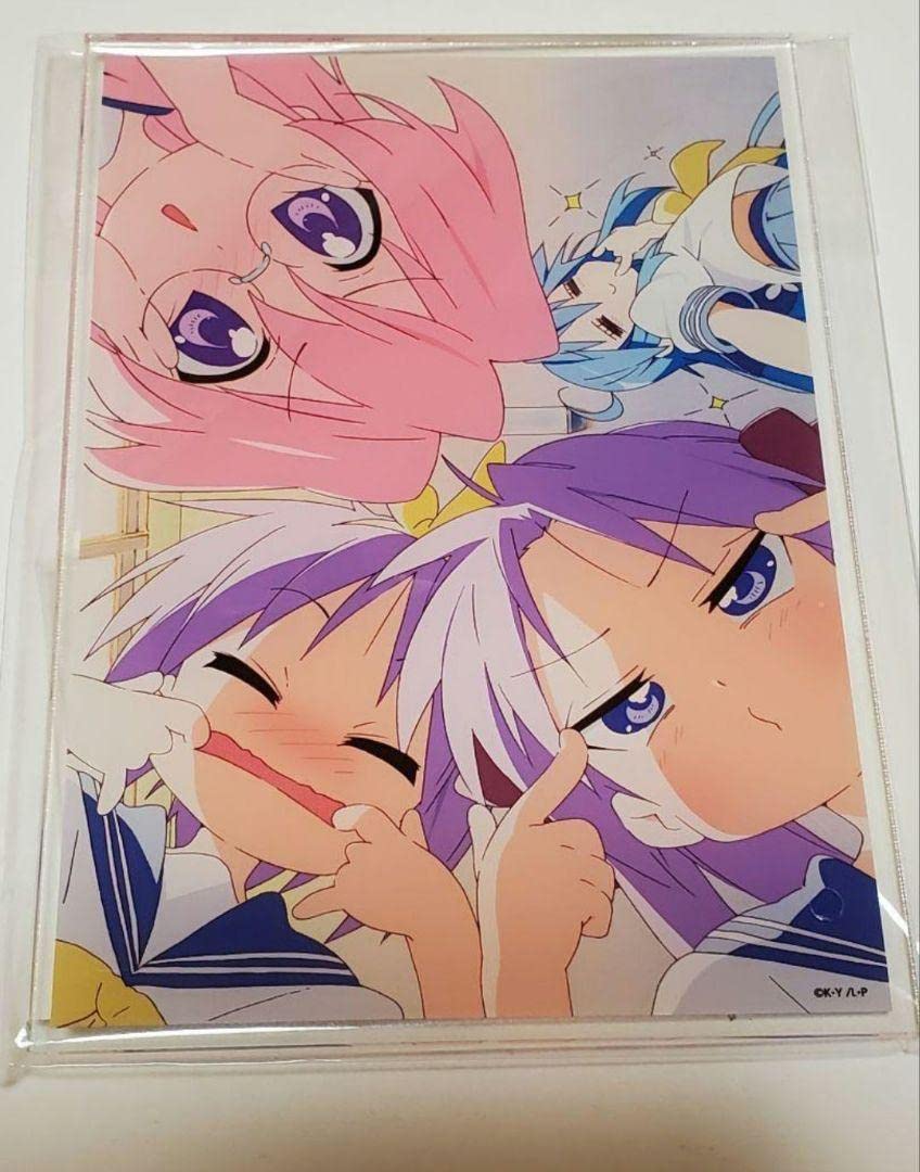 らき★すたラッキーくじ くじ引き堂 A-4 アクリルイラストパネル Amazon.co.jp: らきすた ラッキーくじ くじ引き堂 A-4 アクリル