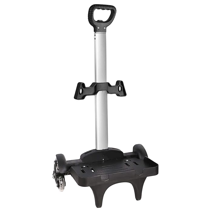 Buy Backpack Trolley, Wheeled Trolley Aluminium Alloy Foldable Hand