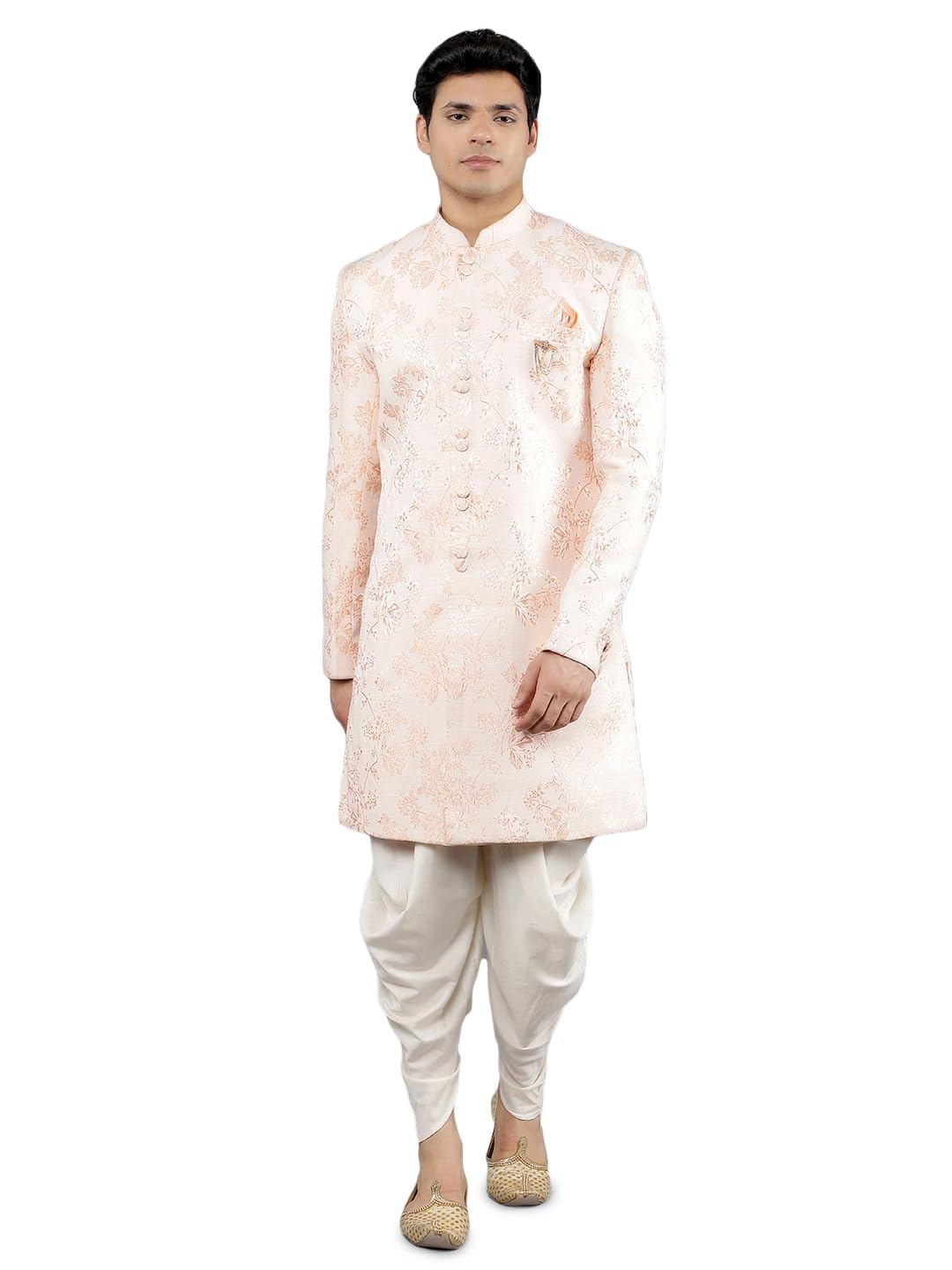 Men's Eathnic Trendy Style Sherwani Set-image-19