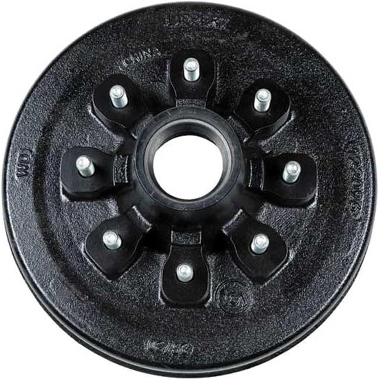 Lippert 814212: 12" Brake Hub 8-6.5; 1/2" Stud; 7000# with Bearing Cone Kit