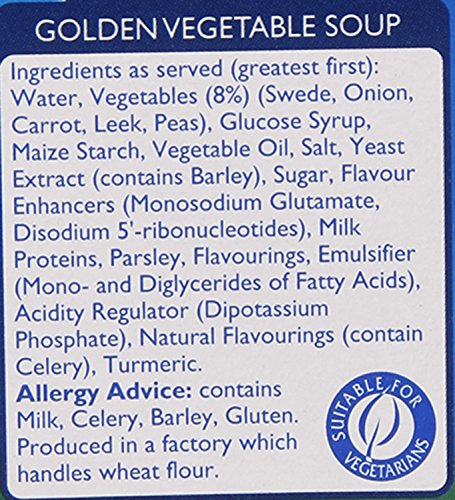 Image of Batchelors Cup a Soup, Golden Vegetables, 82g
