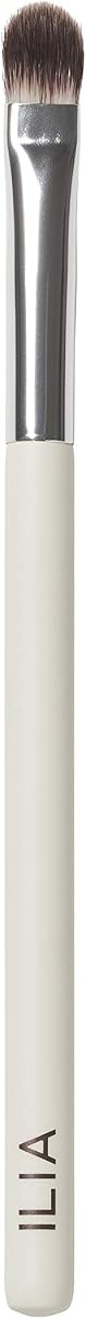 Shadow Brush | Flat, Tapered Head Made with FSC Certified Wood, Aluminum, + Soft, Vegan Bristles | Pack, Press, + Sweep Eyeshadow | Expertly Crafted | Non-Toxic, Vegan, Cruelty-Free, Recyclable