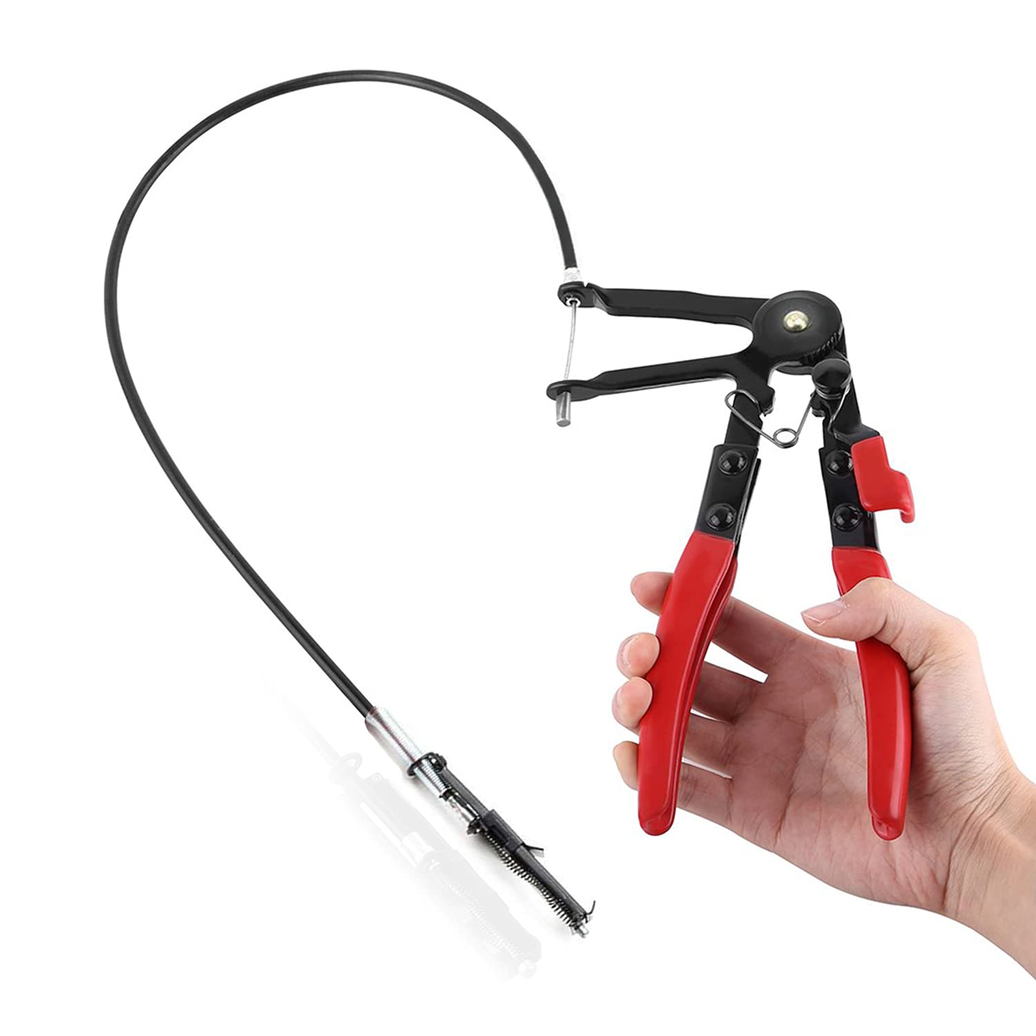 Buy Hose Clamp Pliers with 24 inches Flexible Cable Swivel Pincer