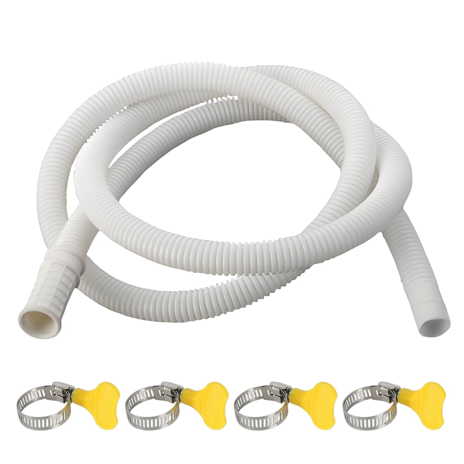 Tubo per condizionatore, diametro 16 mm, in PVC, tubo di scarico per climatizzatori, tubo di condensa per condizionatori d'aria, condizionatori split (10m)