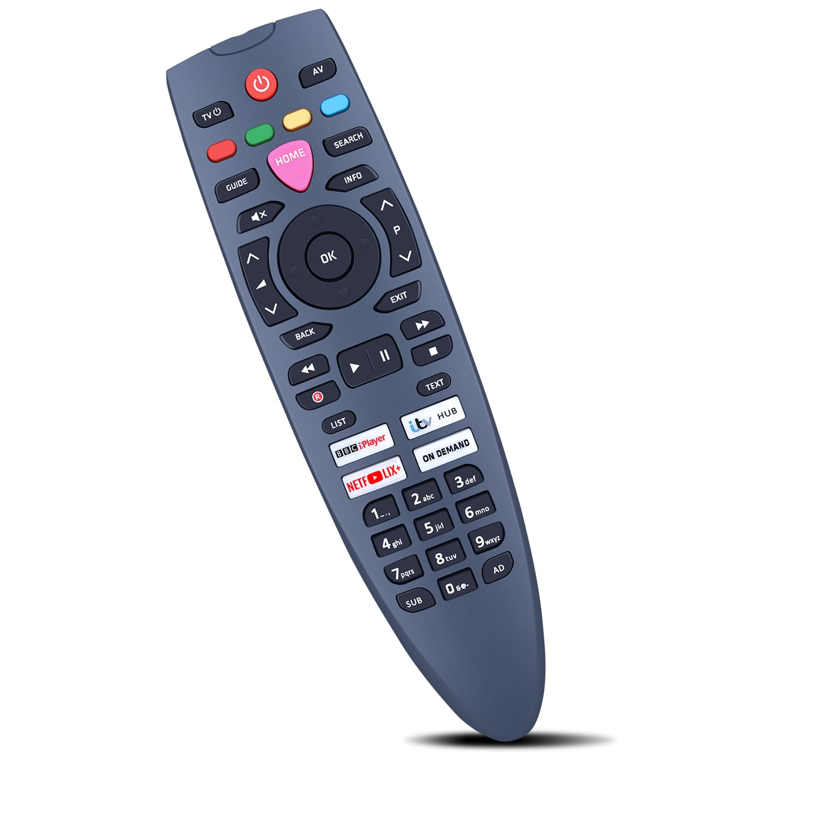 Télécommande de rechange pour TV Freesat 4K enregistrable UHD-4X-1000GB UHD-4X-500GB UHD-X UHD-4X-2000GB UHD-4X-2TB